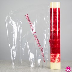 Hard Surface Protection Film - 600mm x 25 metres long (Red print)