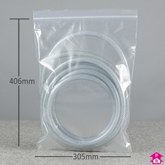 Heavy Duty Grip Seal Bag (12" x 16" x 350 gauge)