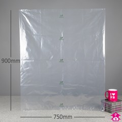 I'm Green Clear Polybag - Extra Large (750mm x 900mm x 25 micron (30" x 36" x 100 gauge))