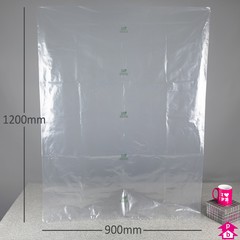 I'm Green Clear Polybag -  Extra Large (900mm x 1200mm x 25 micron (36" x 48" x 100 gauge))