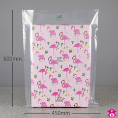 I'm Green Clear Polybag - Large - 450mm x 600mm x 50 micron (18" x 24" x 200 gauge)