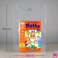 I'm Green Clear Polybag - Medium - 300mm x 450mm x 25 micron (12" x 18" x 100 gauge)