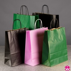 Kraft Paper Carrier Bags