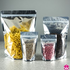 metallised stand-up food pouches