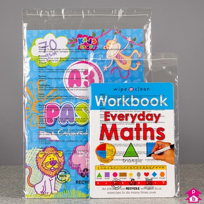 Multi-Language 100% Recycled Safety Bags (with Air Holes)