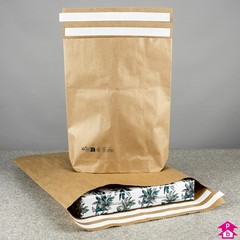 Paper Mailing Bags with Gusset - Sustainable