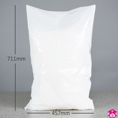 Plain Laundry Bag (18" wide x 28" long -120 Gauge)