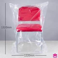 Polythene Chair Cover (48" x 52" x 250 gauge)