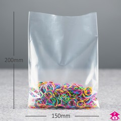 PriceBuster Clear Bags (6" wide x 8" long x 90 gauge thick)