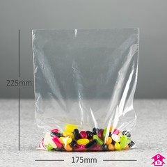 PriceBuster Clear Bags (7" wide x 9" long x 90 gauge thick)