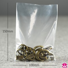 PriceBuster Clear Bags (4" wide x 6" long x 180 gauge thick)