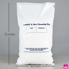 Printed Laundry Bag (18" wide x 28" long -120 Gauge)