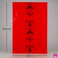 ASBESTOS : Red Asbestos Waste Sacks - Inner Bag