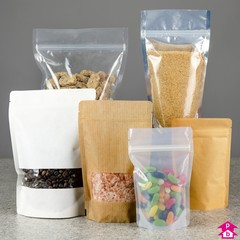 resealable stand-up pouches