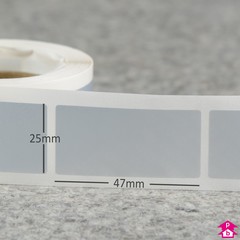 Security Label - 25mm x 47mm (W x L)