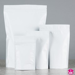 Viva white display pouches