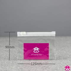Ziplite Pouch Bag (5" wide x 3.5" deep  x 200g)