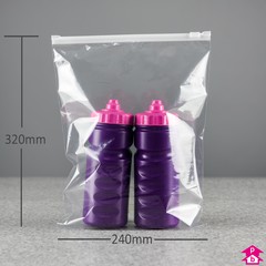 Ziplite Pouch Bag (9.5" wide x 12.5" deep  x 200g)