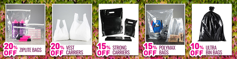 strong polythene bags