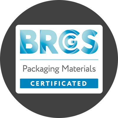 BRC-certified packaging icon