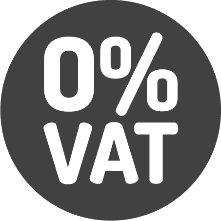 VAT zero rate icon