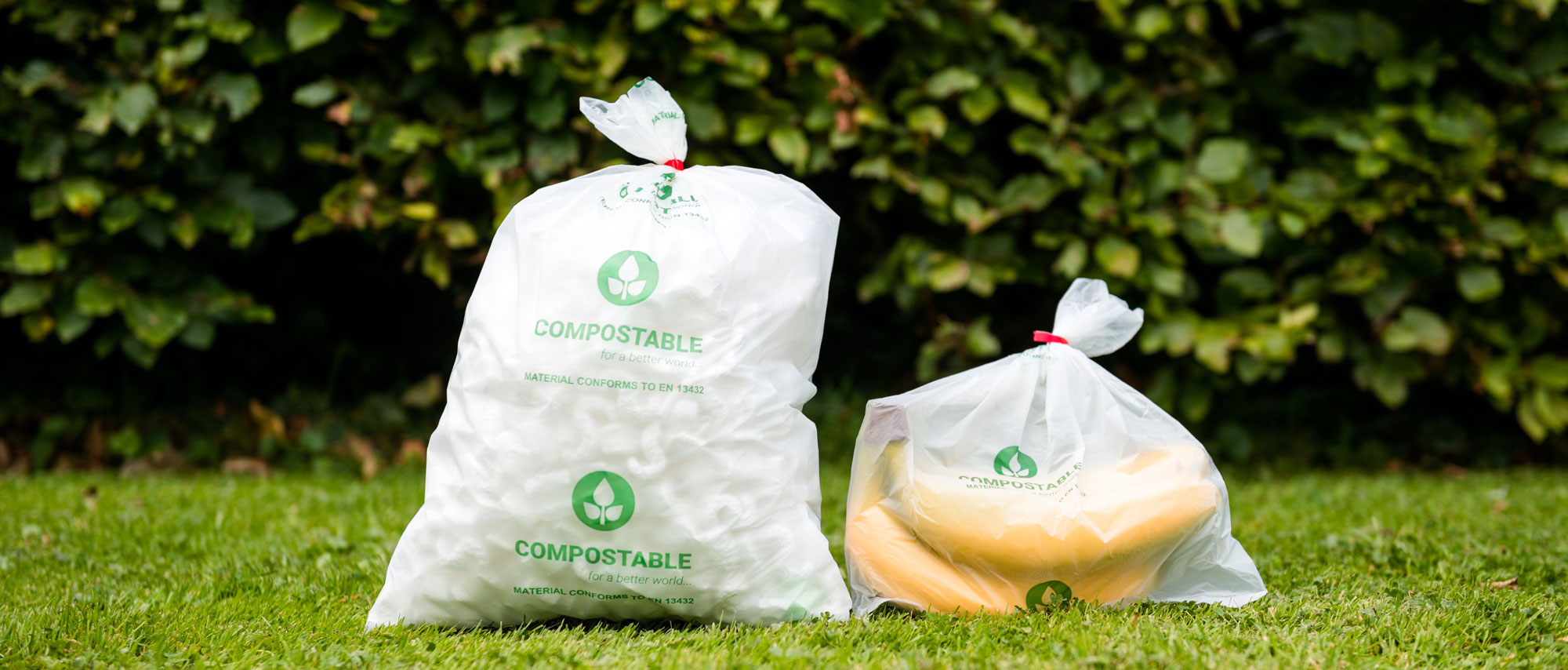 Biodegradable starch based carrier bag