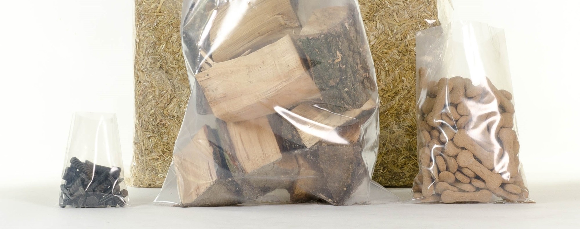thick polythene bags