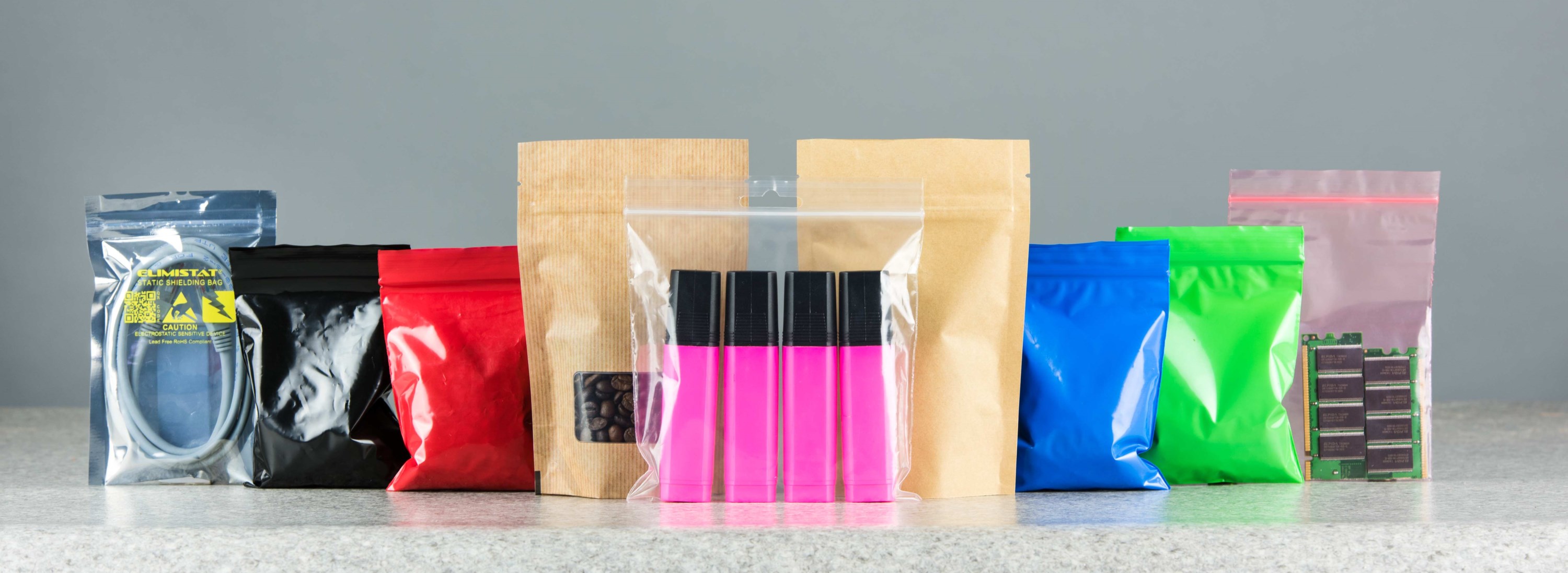 GRIP SEAL BAGS-Wiederverschluss Self Seal klar Polythene Plastik Zip Pack 100 