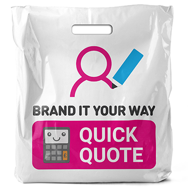 *Instant* Email Quote. 24 hours a day, 7 days a week. Get a no-obligation quotation, cheaper and direct from the Manufacturers. Get the best quote for Carrier bags printed with your design or logo now...