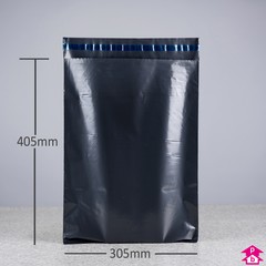 100% Recycled Mailing Bag - 305mm x 405mm x 60 micron