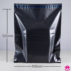 100% Recycled Mailing Bag - 450mm x 525mm x 60 micron