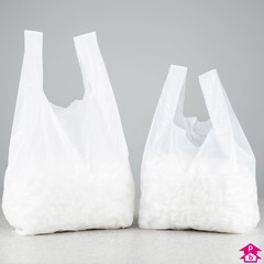 white vest carrier bags