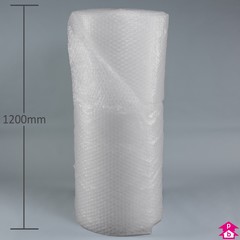 Bubble Wrap (30% Recycled) - 1200mm wide on 45 metre long roll. Large 25mm bubbles.
