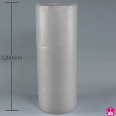 Bubble Wrap (30% Recycled) - 1200mm wide on 100 metre long roll. Small 10mm bubbles.
