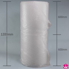 Bubble Wrap (30% Recycled) - 600mm wide on 45 metre long roll. Large 25mm bubbles.