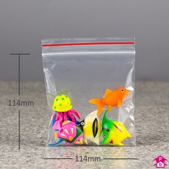 Resealable Bags Self Mini Grip Seal Bag Poly Plastic Clear Zip Lock GM0685 UK 