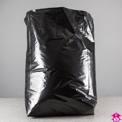 thick black rubbish sacks