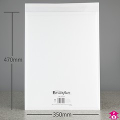 Fluted Paper Envelope - Large Parcel - 350mm wide x 470mm long, 70/25 gsm (weight: 39.48g)