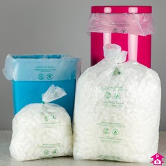 tall pedal bin liners