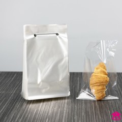 plain wicketed food bags