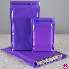purple mailorder bags