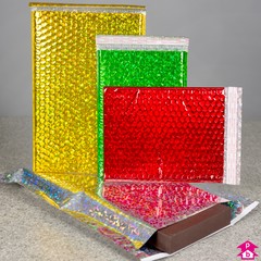 sparkling bubble mailing bags