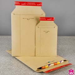 Sustainable Cardboard Postal Pockets