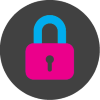 High security bags standard icon