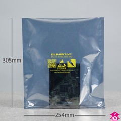 ESD Shielding Bag (254mm x 305mm x 70mu (10" x 12" x 280 gauge))