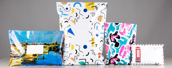 Mailing Bags with Printed Designs